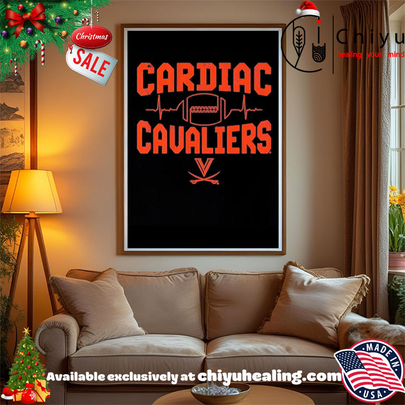 Virginia Cavaliers Cardiac Cavaliers shirt, Hoodie, Sweatshirt, Poster Canvas, Mug, Ornaments