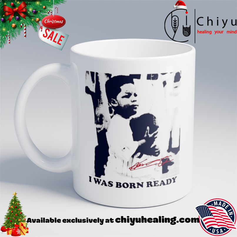 Vladimir Guerrero Jr I Was Born Ready vintage shirt, Hoodie, Sweatshirt, Poster Canvas, Mug, Ornaments