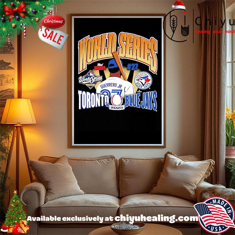 Vladimir Guerrero Jr. Toronto Blue Jays 2025 World Series Showdown Player shirt, Hoodie, Sweatshirt, Poster Canvas, Mug, Ornaments