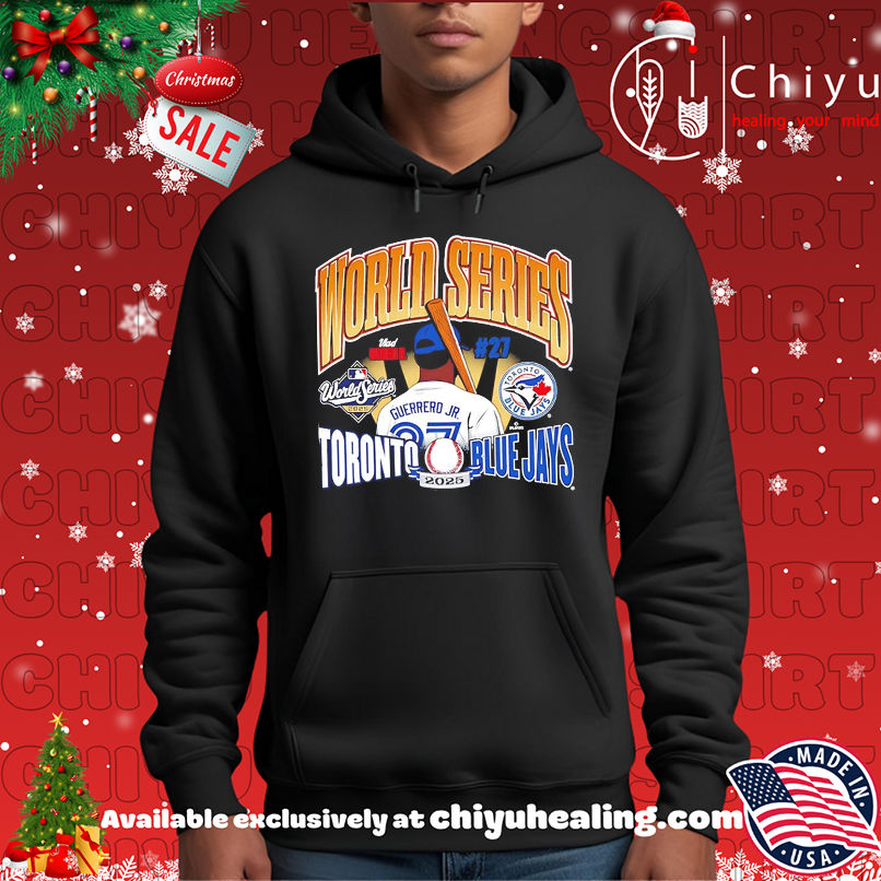 Vladimir Guerrero Jr. Toronto Blue Jays 2025 World Series Showdown Player shirt Vladimir Guerrero Jr. Toronto Blue Jays 2025 World Series Showdown Player shirt