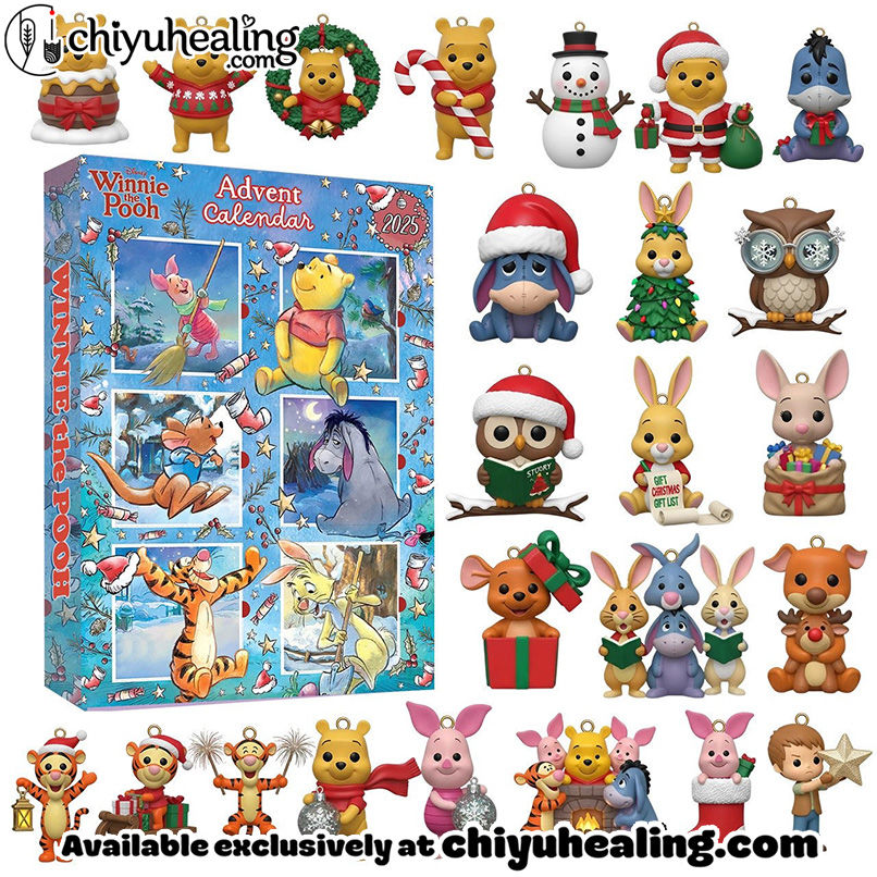 WNTP Premium Advent Calendar 2025 CHRISTMAS GIFT, CHRISTMAS IDEA, Christmas Countdown Advent Calendar Gift Box with 24 Acrylic Ornaments