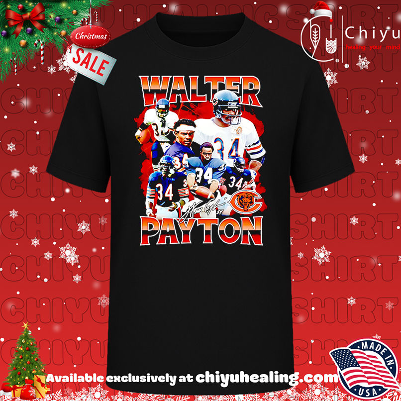 Walter Payton Chicago Bears Legends player retro shirt, Hoodie, Sweatshirt, Poster Canvas, Mug, Ornaments