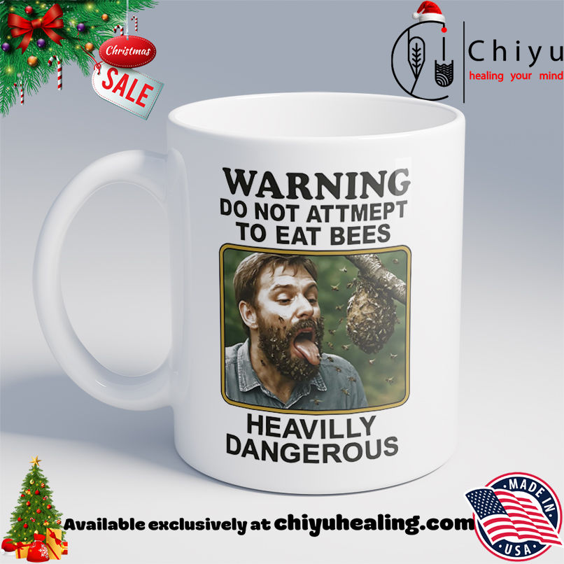 Warning do not attempt to eat bees heavilly dangerous shirt, Hoodie, Sweatshirt, Poster Canvas, Mug, Ornaments