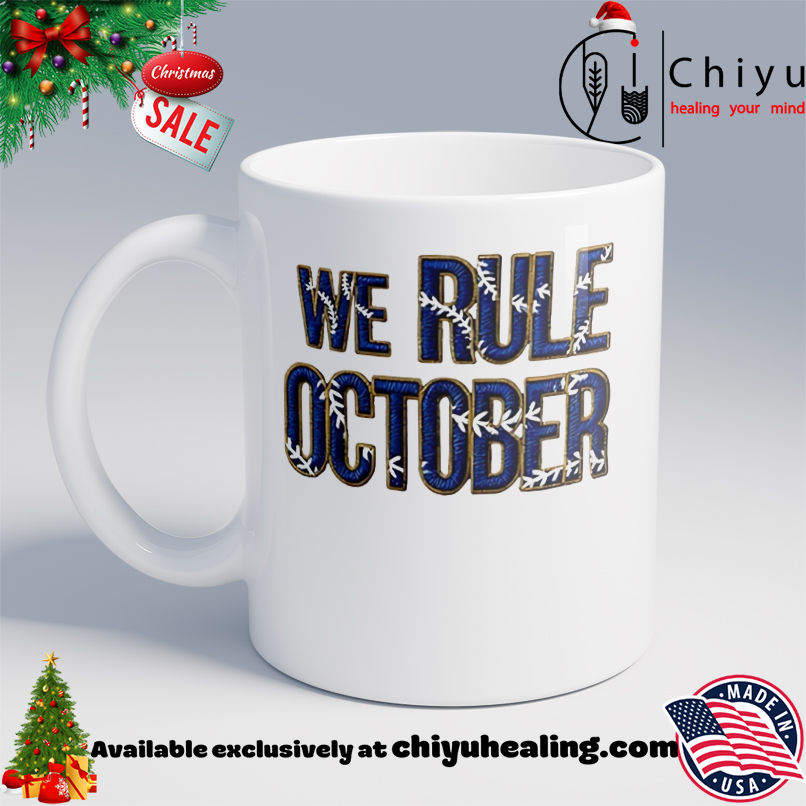 We Rule October Los Angeles Dodgers shirt, Hoodie, Sweatshirt, Poster Canvas, Mug, Ornaments