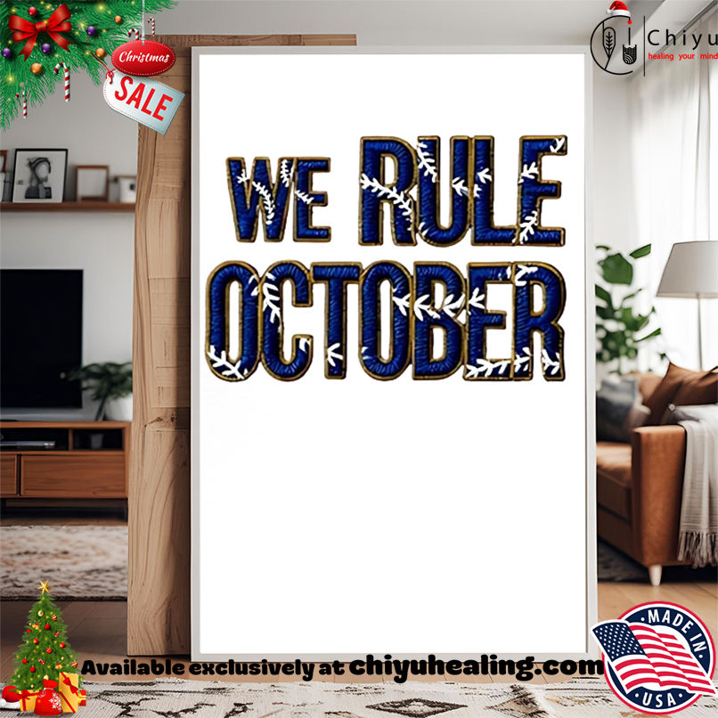 We Rule October Los Angeles Dodgers shirt We Rule October Los Angeles Dodgers shirt