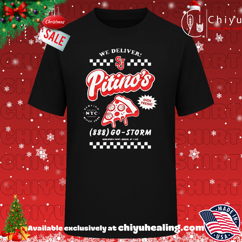 We deliver Pitino's pizza oven fresh go storm shirt, Hoodie, Sweatshirt, Poster Canvas, Mug, Ornaments