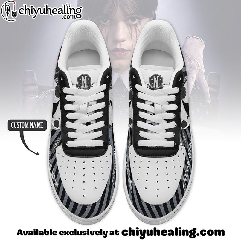 Wednesday x Halloween Air Low-Top Sneakers Shoes For Men And Women