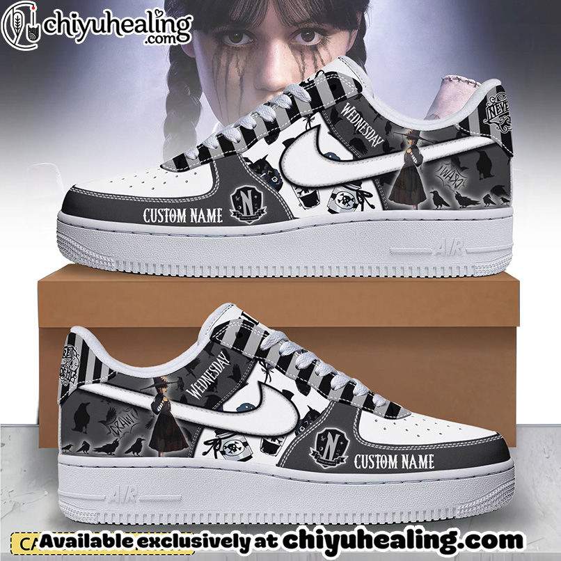 Wednesday x Halloween Air Low-Top Sneakers Shoes For Men And Women