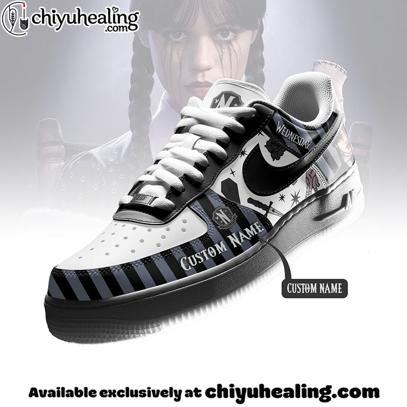 Wednesday x Halloween Air Low-Top Sneakers Shoes For Men And Women