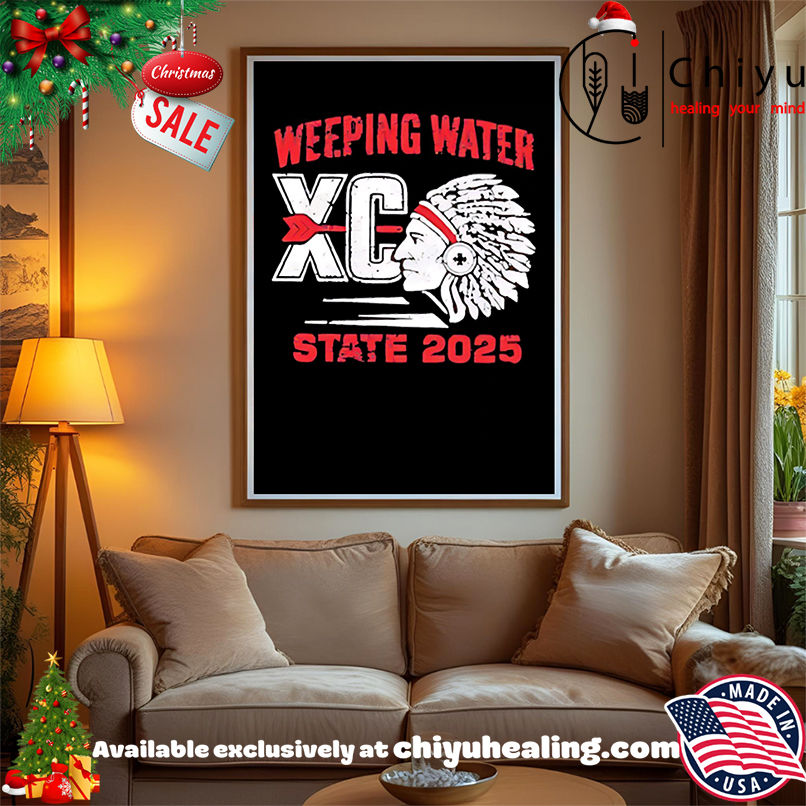 Weeping Water Cross Country State 2025 shirt, Hoodie, Sweatshirt, Poster Canvas, Mug, Ornaments