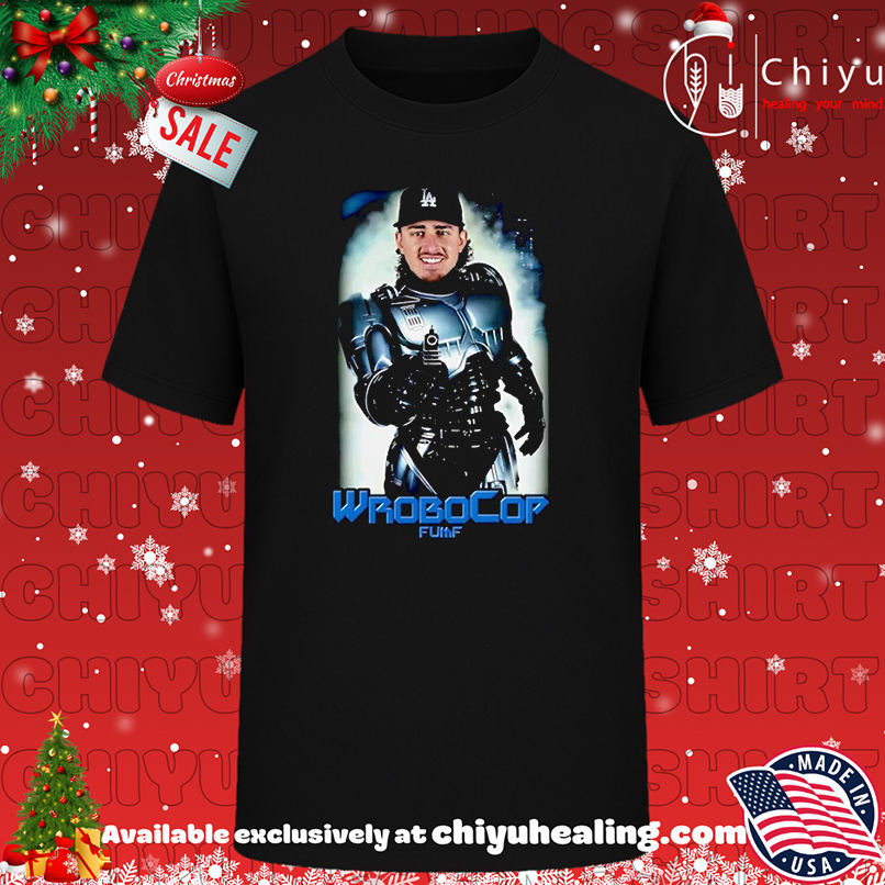 Will Smith Los Angeles Dodgers Robocop Wrobocop T-shirt, Hoodie, Sweatshirt, Poster Canvas, Mug, Ornaments