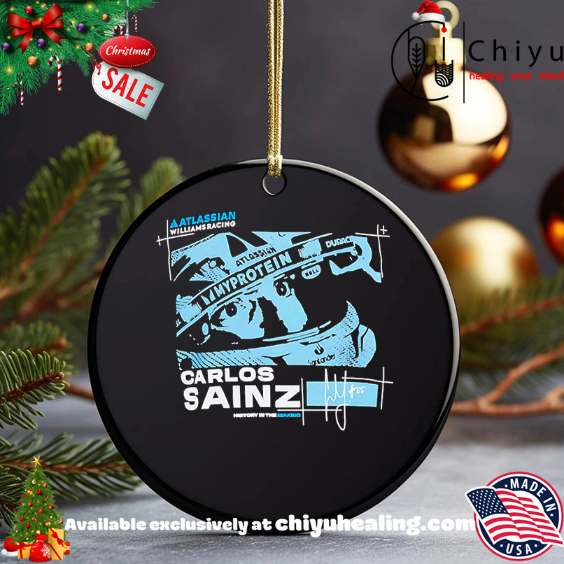 Williams Racing x Reflo Carlos Sainz shirt, Hoodie, Sweatshirt, Poster Canvas, Mug, Ornaments