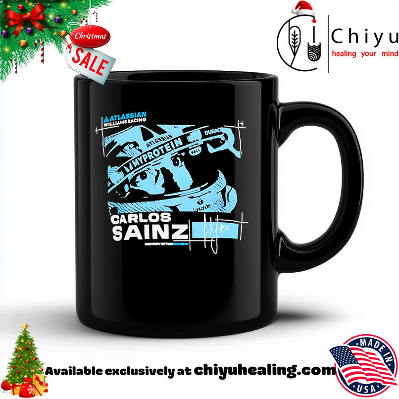 Williams Racing x Reflo Carlos Sainz shirt, Hoodie, Sweatshirt, Poster Canvas, Mug, Ornaments