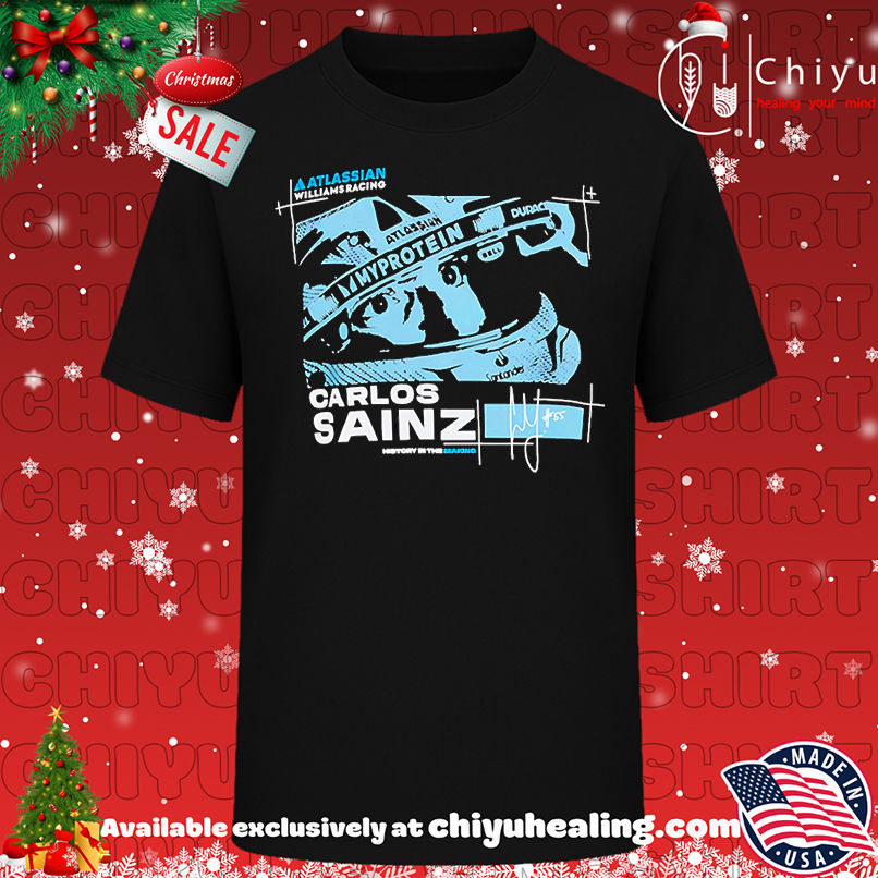 Williams Racing x Reflo Carlos Sainz shirt, Hoodie, Sweatshirt, Poster Canvas, Mug, Ornaments