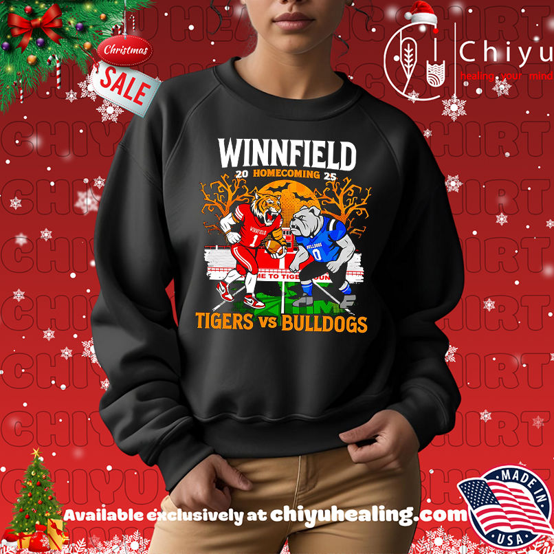 Winnfield Homecoming 2025 Tigers vs Bulldogs shirt Winnfield Homecoming 2025 Tigers vs Bulldogs shirt