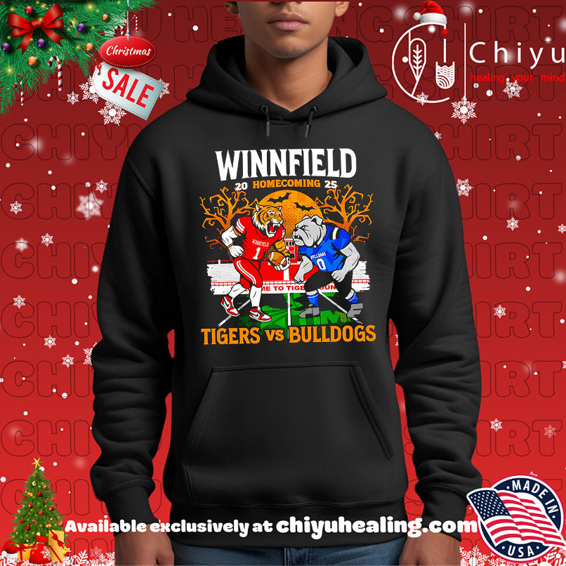 Winnfield Homecoming 2025 Tigers vs Bulldogs shirt Winnfield Homecoming 2025 Tigers vs Bulldogs shirt