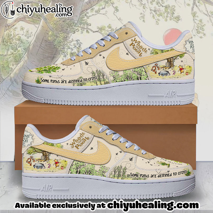 Winnie The Pooh Air Low-Top Sneakers Shoes For Men And Women