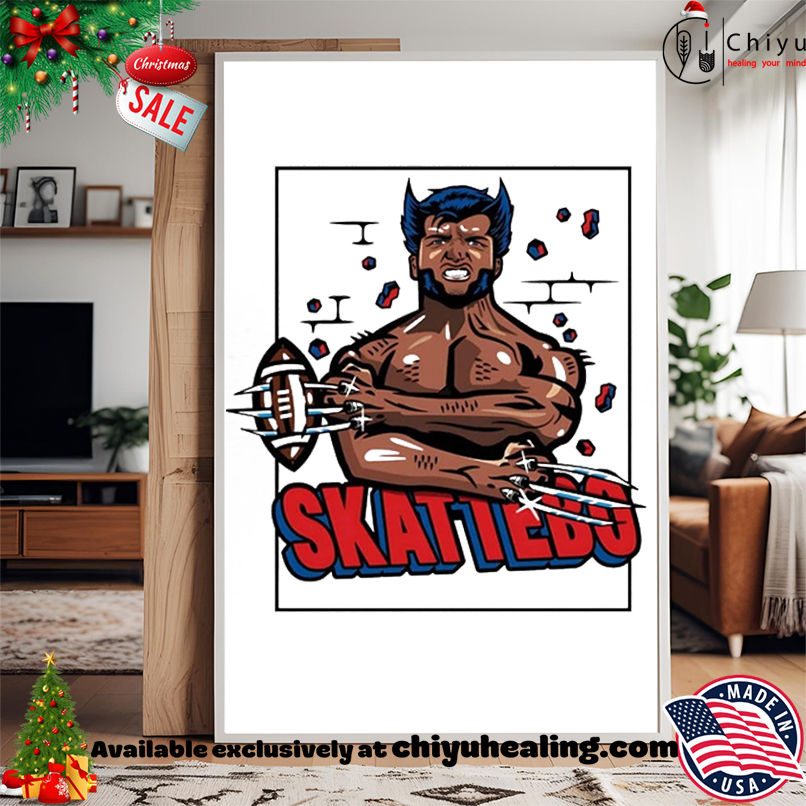 Wolverine X Cam Skattebo New York Giants Comic shirt, Hoodie, Sweatshirt, Poster Canvas, Mug, Ornaments