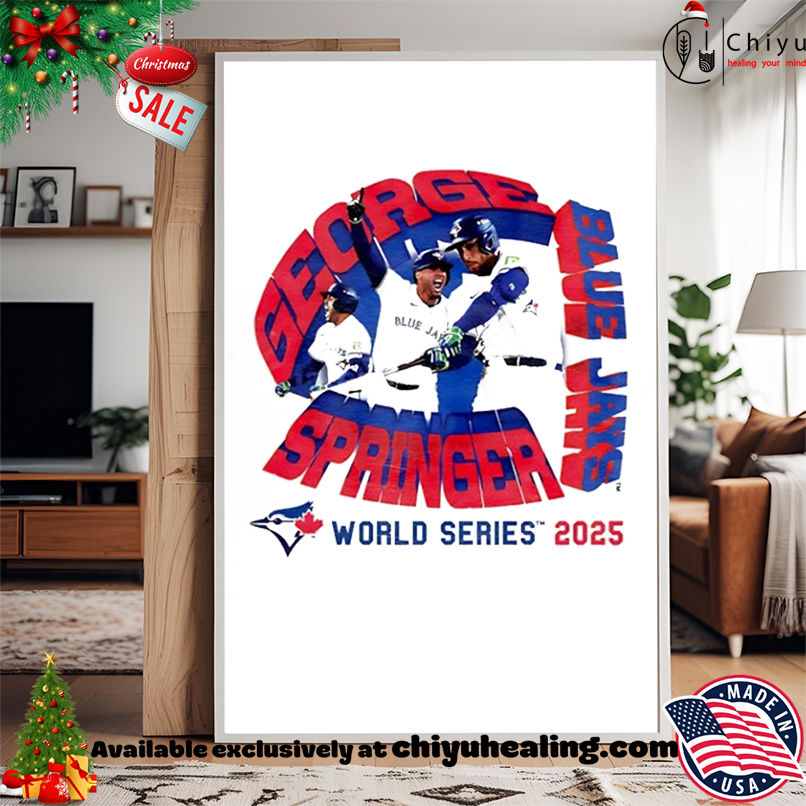 World Series 2025 George Springer Homerun shirt, Hoodie, Sweatshirt, Poster Canvas, Mug, Ornaments