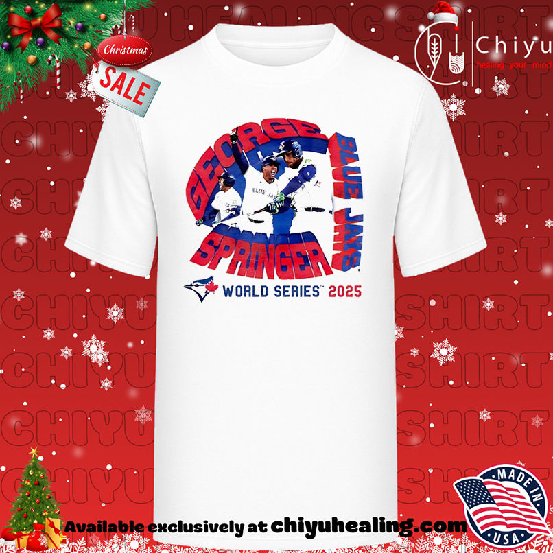 World Series 2025 George Springer Homerun shirt, Hoodie, Sweatshirt, Poster Canvas, Mug, Ornaments