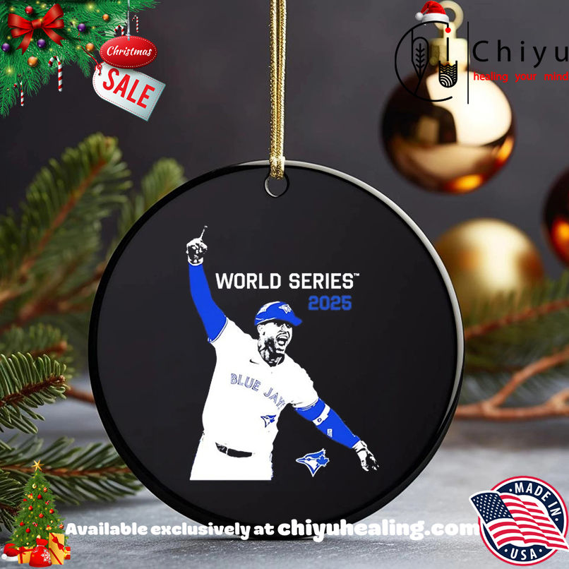 World Series 2025 George Springer Toronto Blue Jays shirt, Hoodie, Sweatshirt, Poster Canvas, Mug, Ornaments