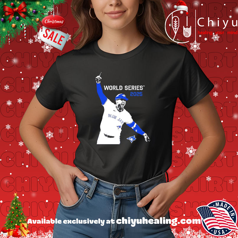 World Series 2025 George Springer Toronto Blue Jays shirt, Hoodie, Sweatshirt, Poster Canvas, Mug, Ornaments