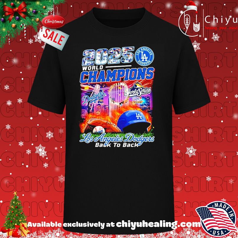 World Series Champions 2025 Los Angeles Dodgers back2back helmets shirt, Hoodie, Sweatshirt, Poster Canvas, Mug, Ornaments