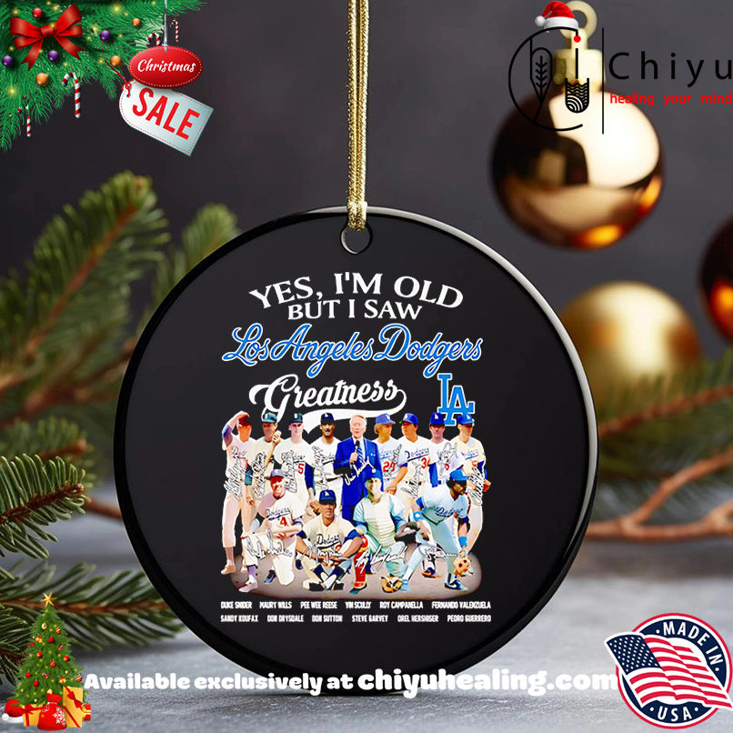 Yes I'm old but I saw Los Angeles Dodgers greatness Duke Snider Maury Wills Pee Wee Reese shirt, Hoodie, Sweatshirt, Poster Canvas, Mug, Ornaments