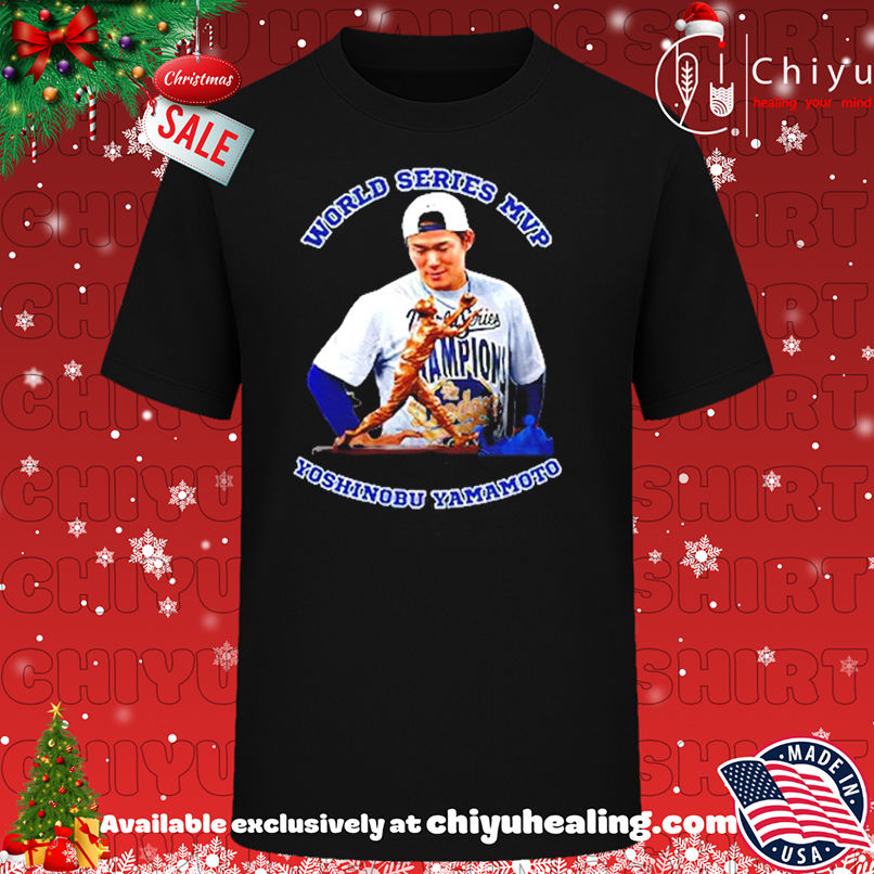 Yoshinobu Yamamoto 2025 World Series MVP shirt, Hoodie, Sweatshirt, Poster Canvas, Mug, Ornaments