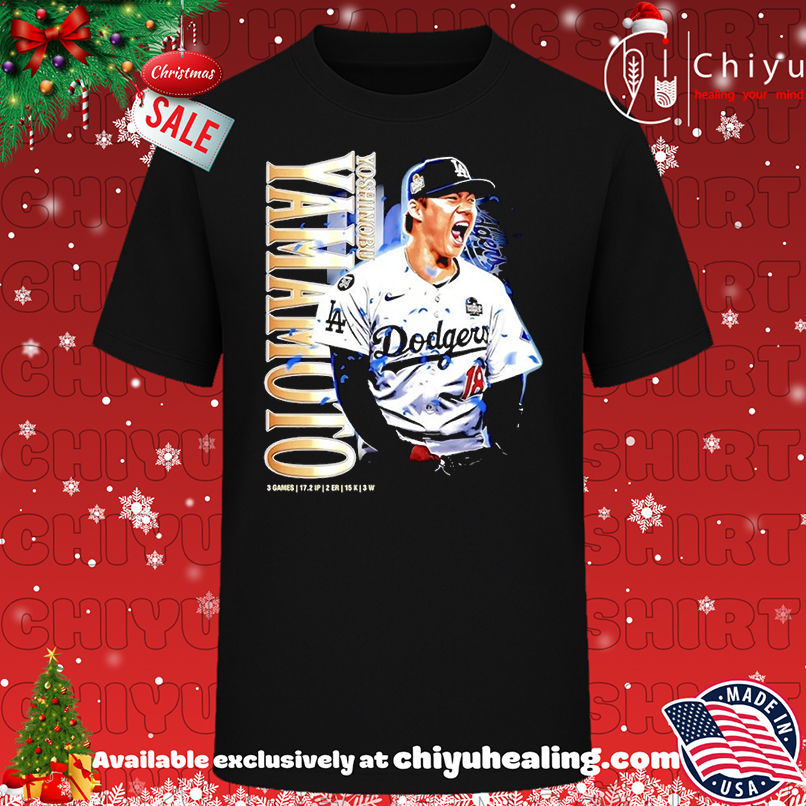 Yoshinobu Yamamoto LA Dodgers Most Valuable Player World Champs 2025 T-shirt, Hoodie, Sweatshirt, Poster Canvas, Mug, Ornaments