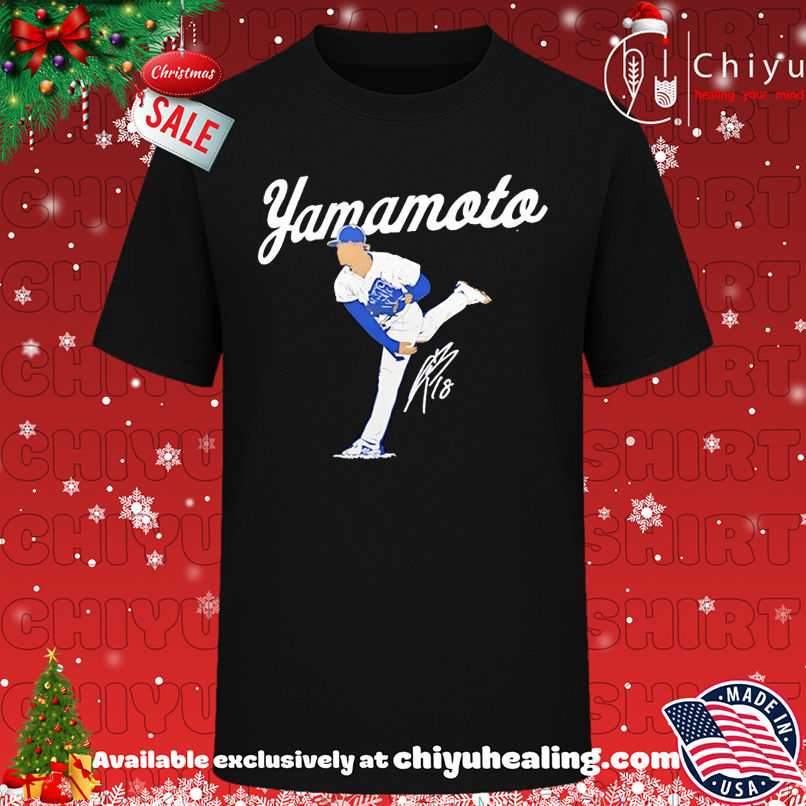 Yoshinobu Yamamoto Los Angeles Dodgers Champions Ace T-shirt, Hoodie, Sweatshirt, Poster Canvas, Mug, Ornaments