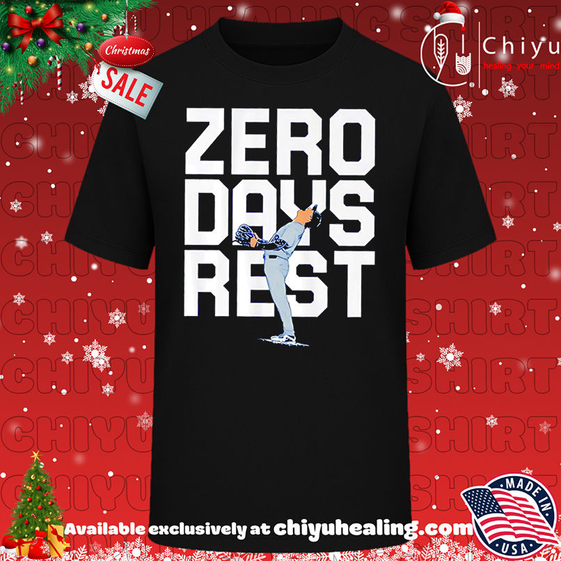 Yoshinobu Yamamoto MVP Zero Days Rest shirt, Hoodie, Sweatshirt, Poster Canvas, Mug, Ornaments