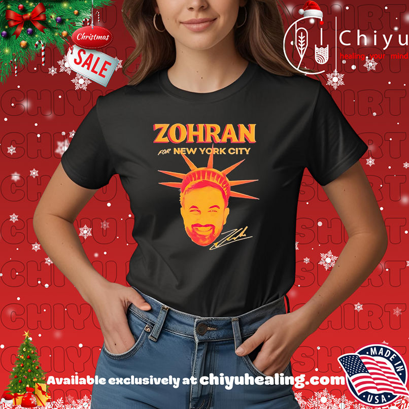 Zohran for New York City Signature 2025 shirt, Hoodie, Sweatshirt, Poster Canvas, Mug, Ornaments