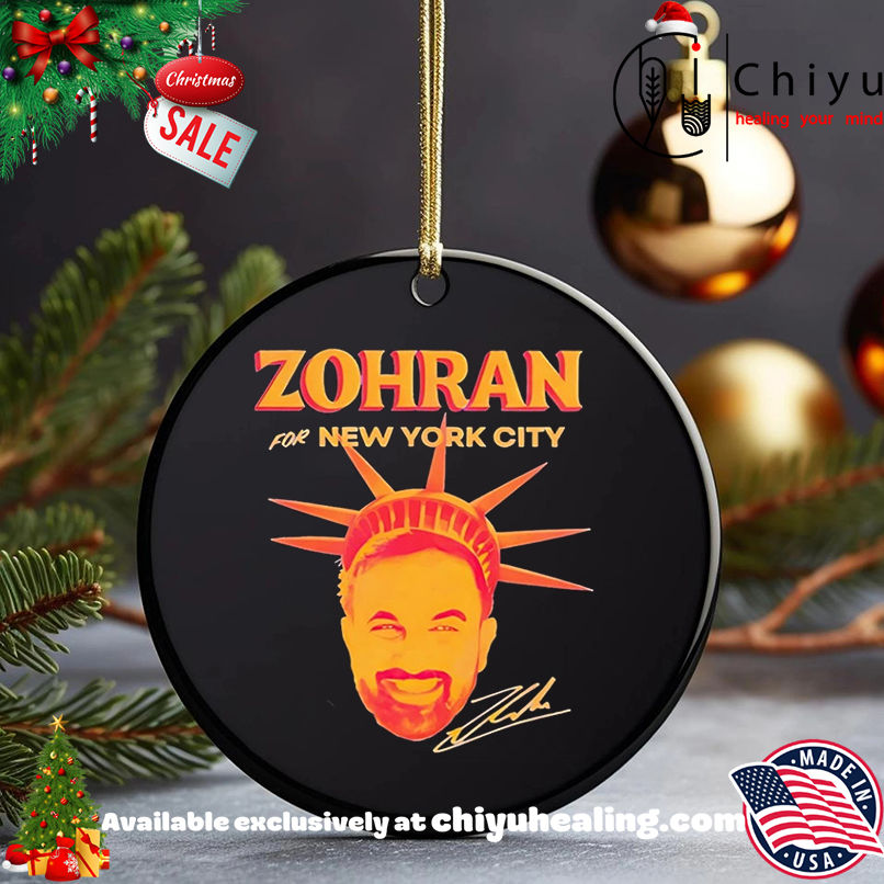 Zohran for New York City Signature 2025 shirt, Hoodie, Sweatshirt, Poster Canvas, Mug, Ornaments