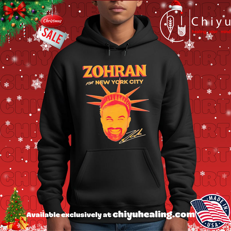 Zohran for New York City Signature 2025 shirt, Hoodie, Sweatshirt, Poster Canvas, Mug, Ornaments